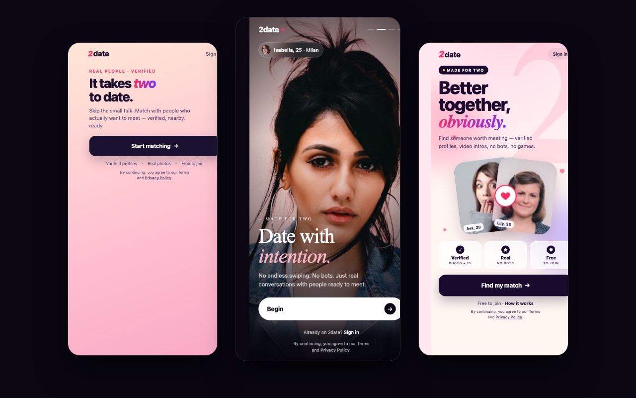 2date — dating-приложение